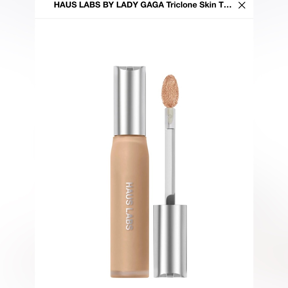 Haus Labs by Lady Gaga 

Triclone Skin Tech Hydrating + De-puffing Concealer